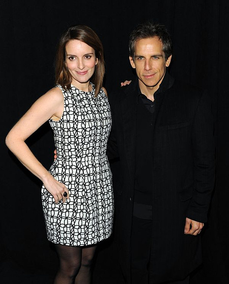 Ben Stiller y Tina Fey en Megamind (Premiere en New York. Noviembre 2010)