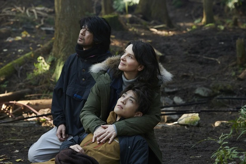 Juliette Binoche y Masatoshi Nagase en viaje-a-nara