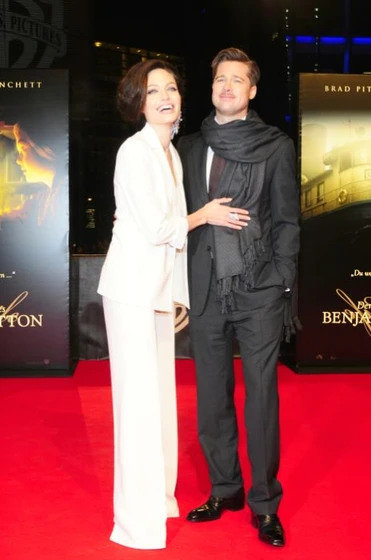 Brad Pitt y Angelina Jolie en el-curioso-caso-de-benjamin-button (Premiere en Berlin. Enero 2009)