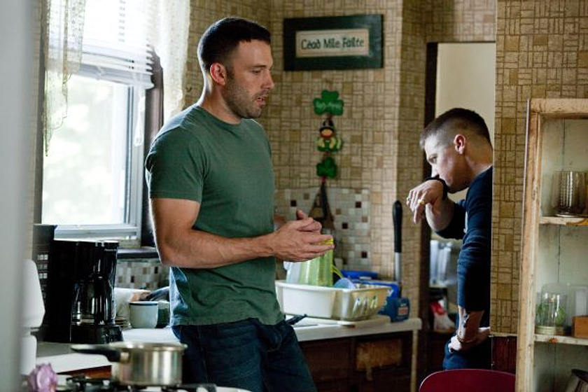 Ben Affleck y Jeremy Renner en The Town. Ciudad de ladrones