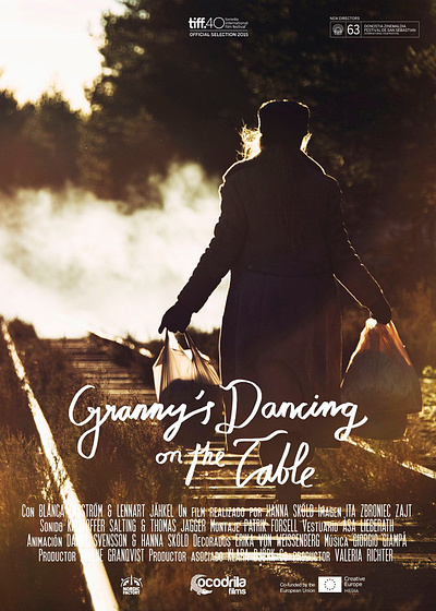 Imagen de Granny's dancing on the table (Cartel final español)