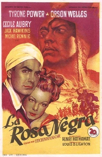 Poster de La rosa negra