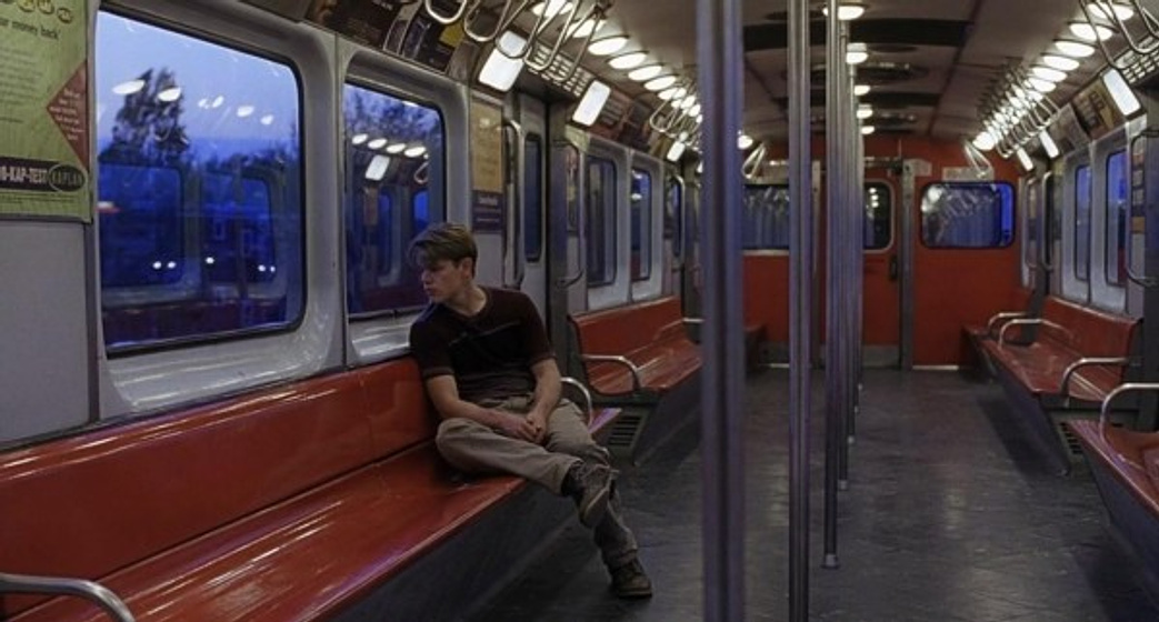 Matt Damon en El Indomable Will Hunting