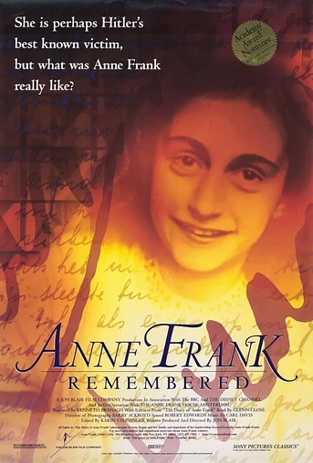 Poster de Anne Frank Remembered