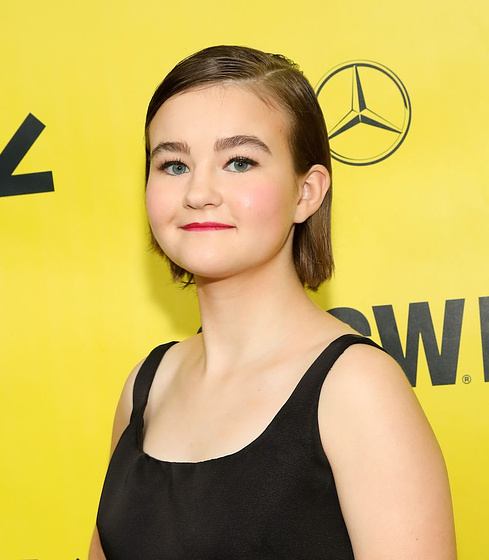 Millicent Simmonds en Un Lugar tranquilo (Premiere en Texas. Marzo 2018)