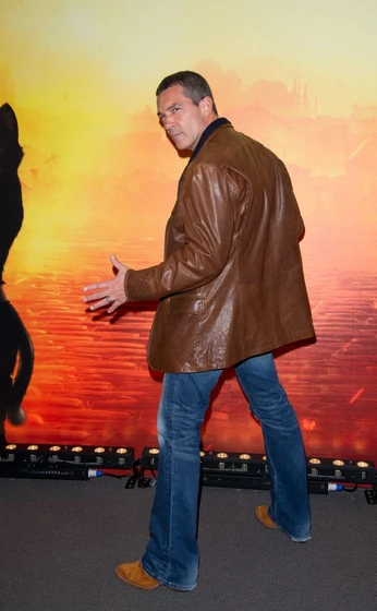 Antonio Banderas en El Gato con Botas (Premiere en Francia. Noviembre 2011)