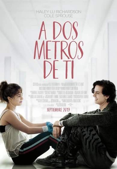 Imagen de a-dos-metros-de-ti (Cartel español)
