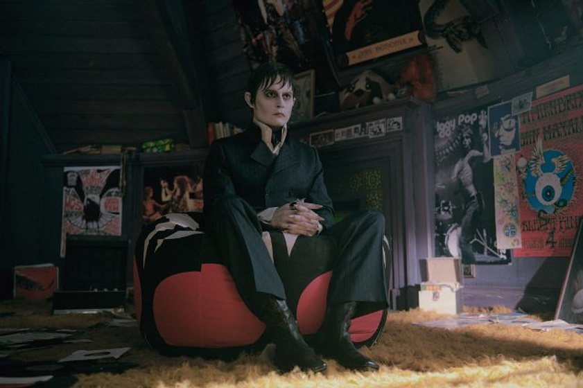 Johnny Depp en Sombras tenebrosas