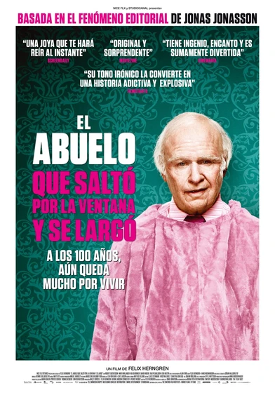 Imagen de el-abuelo-que-salto-por-la-ventana-y-se-largo (Cartel español)