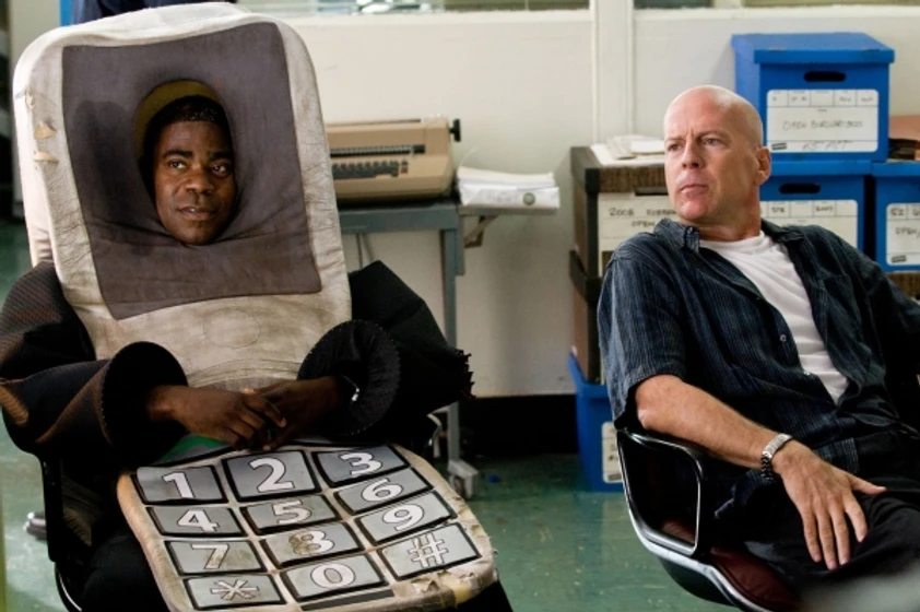 Bruce Willis y Tracy Morgan en vaya-par-de-polis