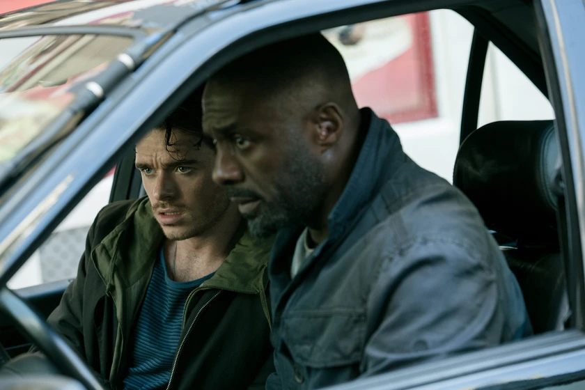 Idris Elba y Richard Madden en asalto-en-paris