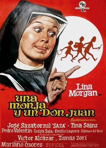 Poster de Una Monja y un Don Juan