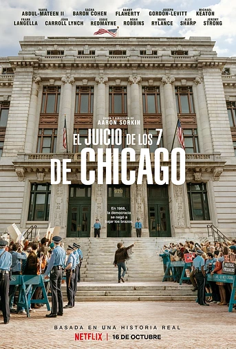 Poster de El Juicio de los 7 de Chicago