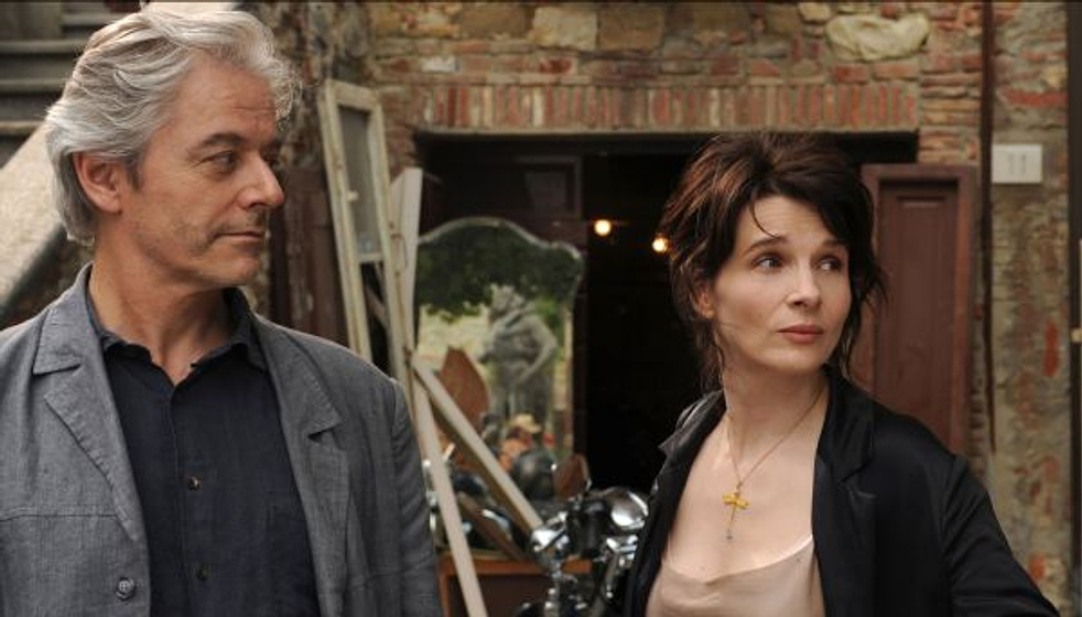 Juliette Binoche y William Shimell en Copia Certificada