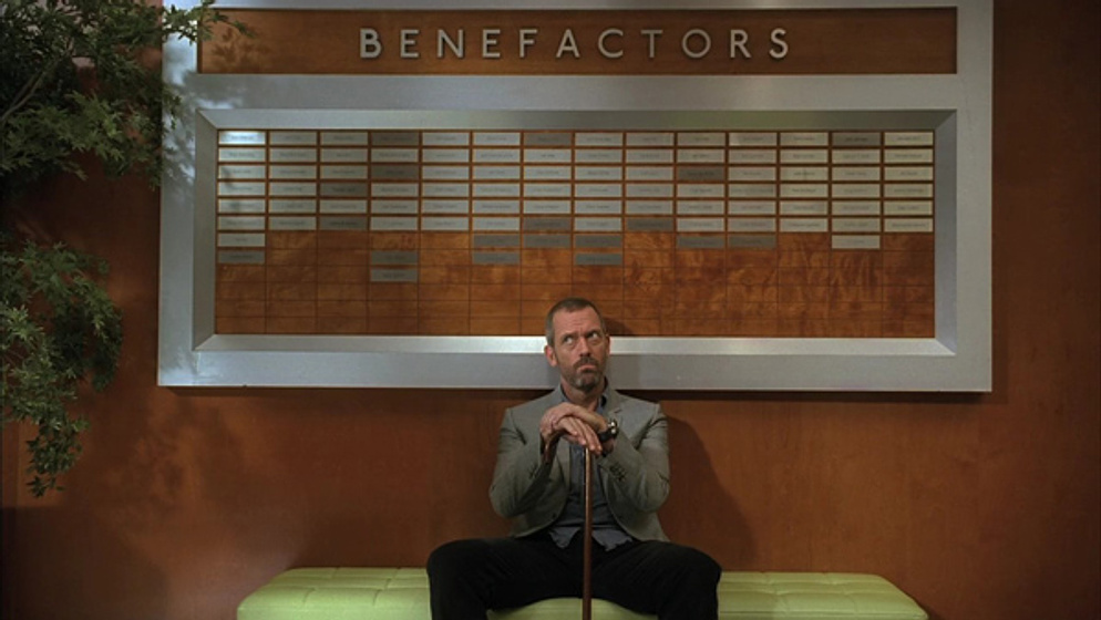 Hugh Laurie en House
