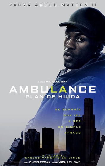 Imagen de Ambulance. Plan de Huida (Cartel personajes español)