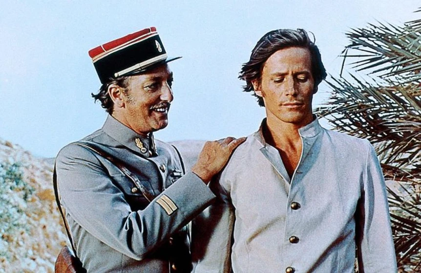 Peter Strauss y Franco Ressel en El Sargento Klems