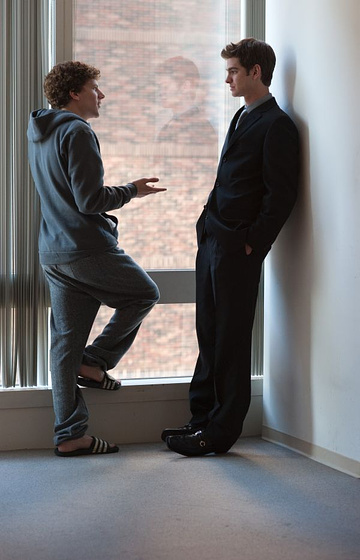 Jesse Eisenberg en La Red Social