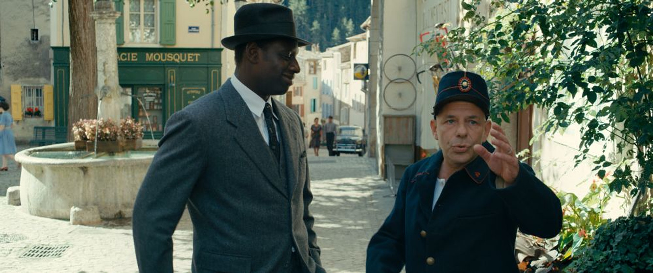 Rufus, Omar Sy y Christian Hecq en El Doctor de la Felicidad