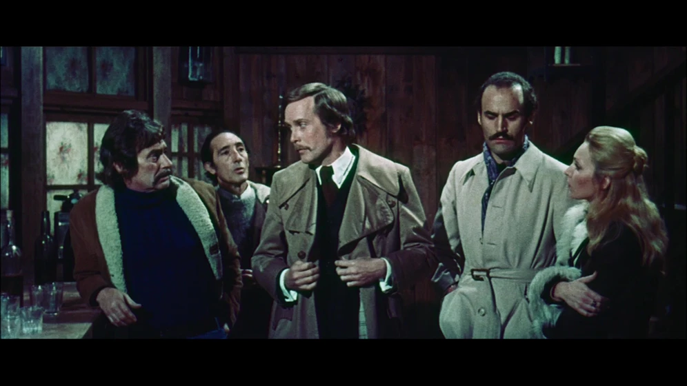 Luis Ciges, Manuel de Blas, Jack Taylor, Gaspar 'Indio' González y Dyanik Zurakowska en la-orgia-nocturna-de-los-vampiros