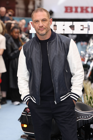 Tom Hardy en Bikeriders. La Ley del Asfalto (Photocall Londres. Junio 2024)