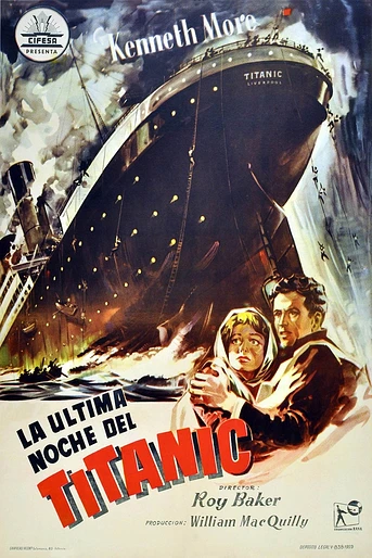 Poster de La Ultima Noche del Titanic