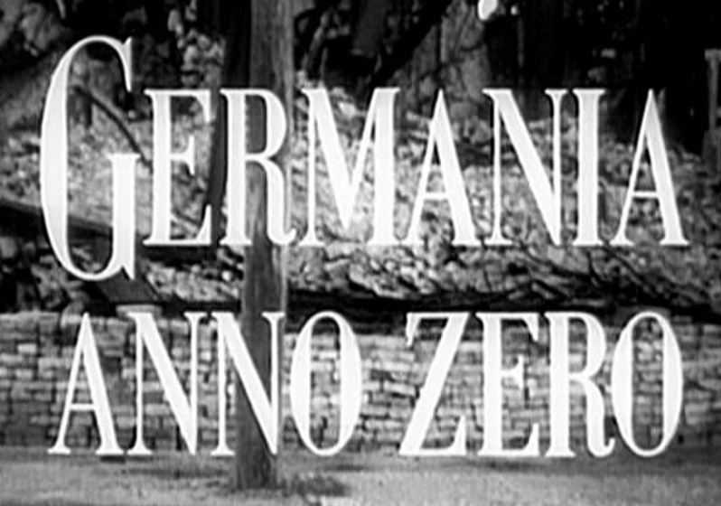 Imagen de Alemania, año cero (Títulos de crédito)