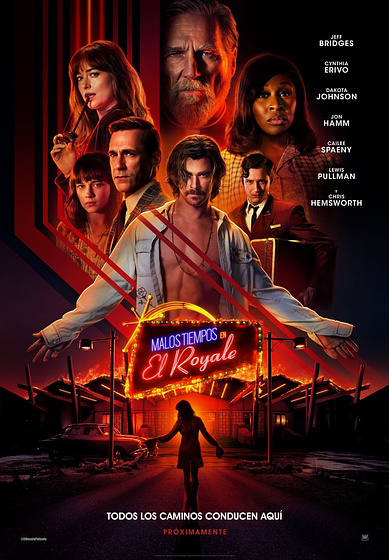 Imagen de Malos Tiempos en el Royale (Cartel teaser español)