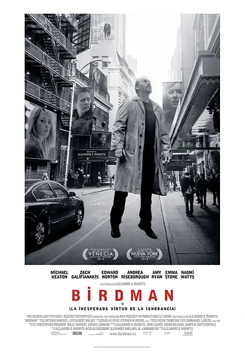 Poster de Birdman (o la inesperada virtud de la ignorancia)
