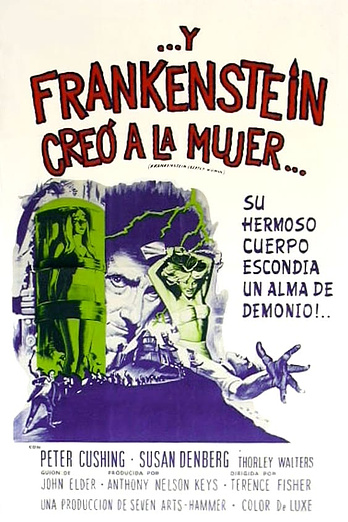 poster of content Frankenstein Creó a la Mujer
