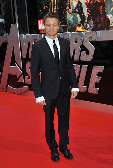 Jeremy Renner en Los Vengadores (Premiere en Londres. Abril 2012)