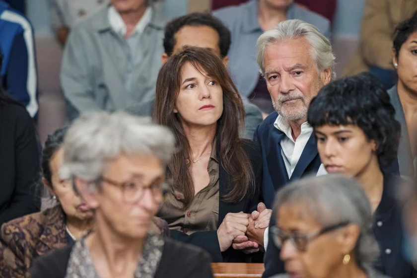 Charlotte Gainsbourg y Pierre Arditi en el-acusado