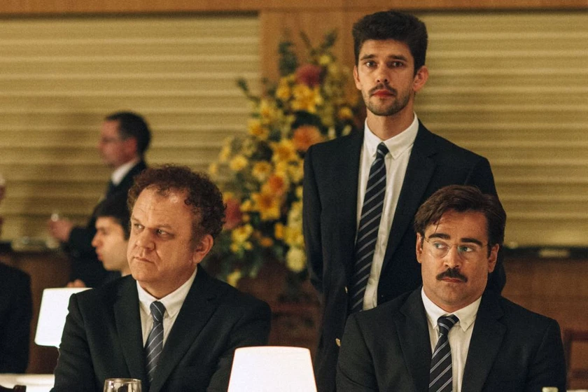 John C. Reilly, Colin Farrell y Ben Whishaw en langosta