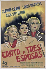 poster of movie Carta a tres esposas