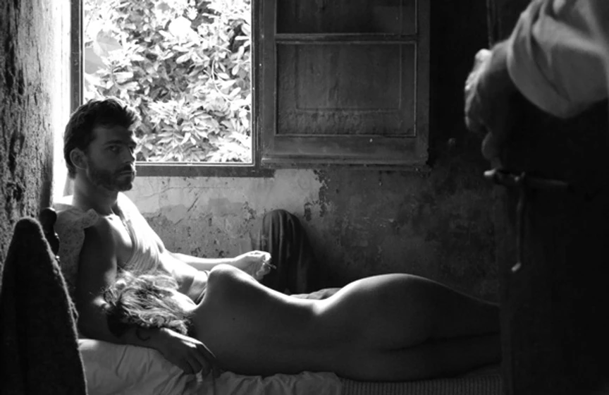 Aida Folch y Martin Gamet en el-artista-y-la-modelo