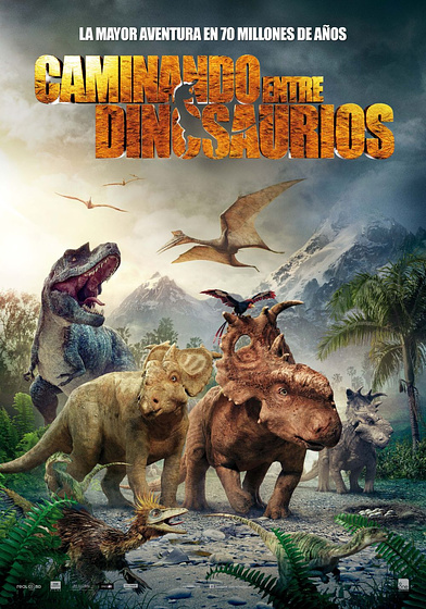 Imagen de Caminando entre Dinosaurios 3D (Cartel final español)