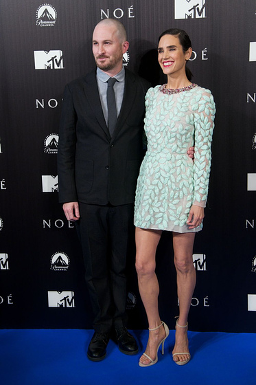 Jennifer Connelly y Darren Aronofsky en Noé (Premiere en Madrid. Marzo 2014)