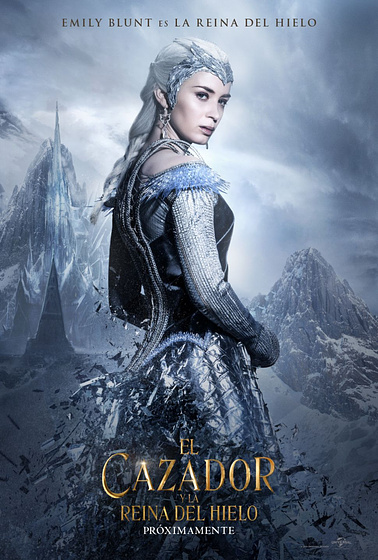 Imagen de El Cazador y la reina del hielo (Cartel personajes español)