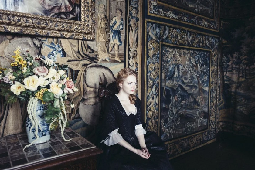 Emma Stone en la-favorita