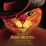 Carátula de la banda de sonido de El Gato con Botas
