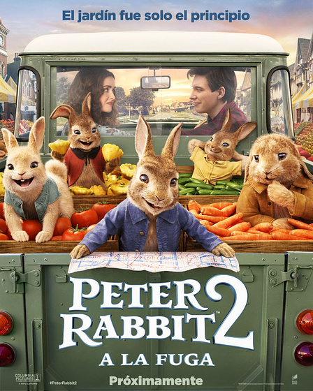 Imagen de Peter Rabbit 2: A la Fuga (Cartel teaser español)
