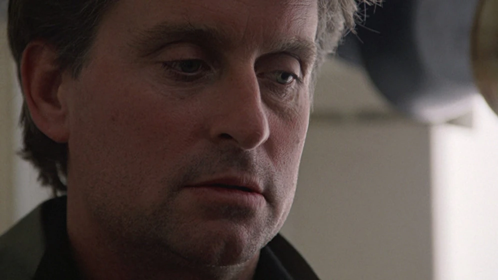 Michael Douglas en Atracción Fatal
