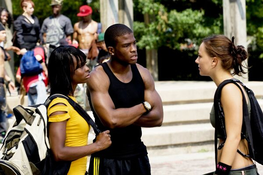 Briana Evigan, Black Thomas y Telisha Shaw en Street Dance (Step Up 2)