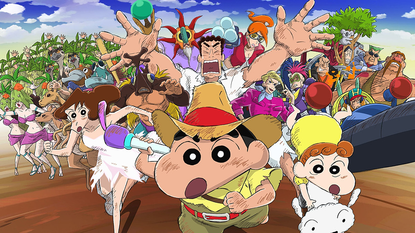 Imagen de Shin Chan en Australia