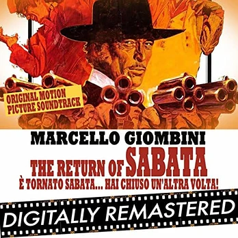 Carátula de la banda de sonido de Texas 1870 (El Retorno de Sabata)