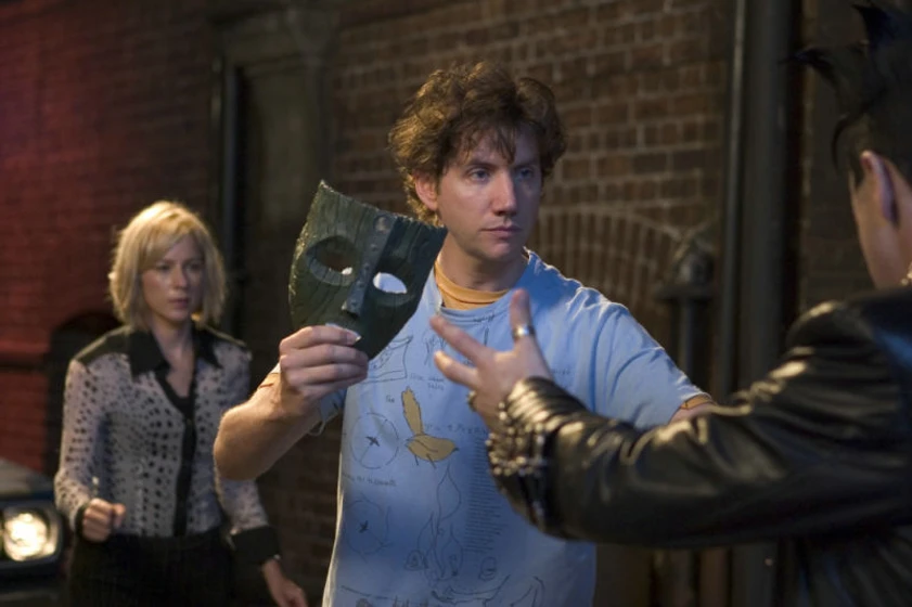 Jamie Kennedy y Alan Cumming en la-mascara-2