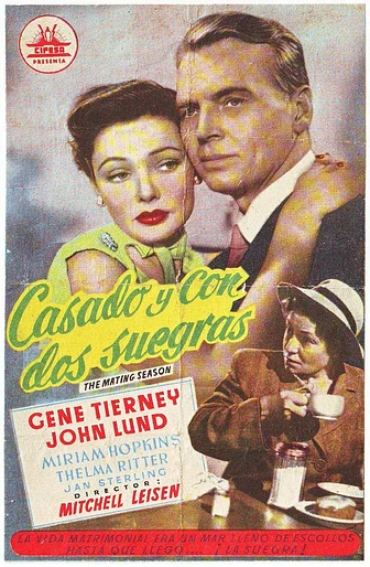 Poster de Casado y con Dos Suegras