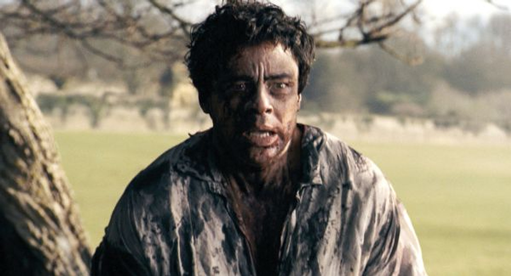 Benicio Del Toro en El Hombre Lobo