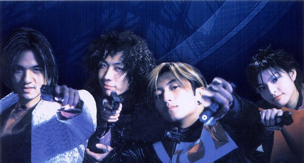 Nicholas Tse, Stephen Fung, Sam Lee y Grace Yip Pui-Man en gen-x-cops