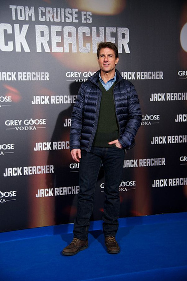 Tom Cruise en Jack Reacher (Premiere en Madrid. Diciembre 2012)